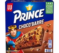 PRINCE - Lu6 Barres Choco 125G - Lot De 4