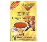 Prince of Peace, Thé Vert au Gingembre, 16 Sachets de Thé, 1 oz (28,8 g)