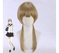 PRINCE OF STRIDE ALTERNATIVE Sakurai Nana Cosplay perruque marron Double queue de cheval fibre résistante à la chaleur perruques de cheveux