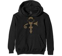 Prince Symbol Pullover Sweat-Shirt À Capuche, Noir (Black Black), X-Large Homme