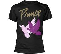 Prince - T-shirt Homme/Femme Unie RO374 (S) (Noir)
