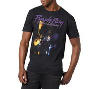 Prince T-Shirt Officiel Purple Rain Live Black - Noir - Taille M
