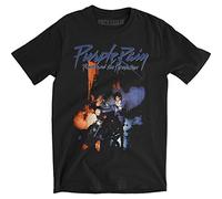 Prince – T-shirt Purple Rain – Unisexe, noir, taille S – Import