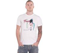 Prince T Shirt Take Me With U Prince and the revolution officiel Homme Blanc