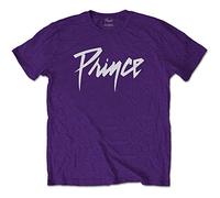 Prince - T-Shirt (Unisex L) Logo Purple [Import]