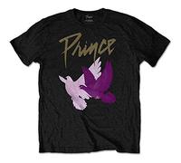 Prince T-shirt Doves Unisex Black XL