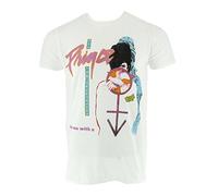 Prince Take Me With U blanc T-shirt Officiel Autorisé Music