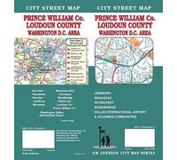 Prince William & Loudoun Counties / Washington DC Area, Virginia Street Map
