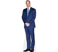 Prince William (Suit) Silhouette en Carton Grandeur Nature