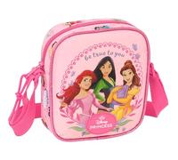 PRINCESAS DISNEY - Petit sac à bandoulière pour enfant, idéal pour les enfants de 5 à 14 ans, confortable et polyvalent, qualité et résistance, 16 x 4 x 18 cm