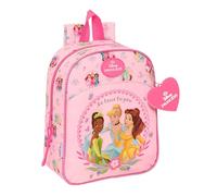 PRINCESAS DISNEY - Sac à dos pour enfant, sac à dos d'école, adaptable au chariot, idéal pour crèche, confortable et polyvalent, qualité et résistance, 22 x 10 x 27 cm