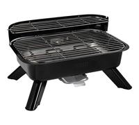 Princess 01.112252.01.001 électrique, charbon de bois Barbecue avec protection