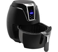Princess 01.182021.01.001 Friteuse à air chaud 3.2 l 1400 W avec écran, revêtement anti-adhésif, fonction minuteur noir