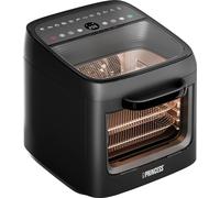 Princess 01.182494.01.001 Friteuse à air chaud 12.6 l 1800 W revêtement anti-adhésif, Minuteur digital, voyant lumineux noir
