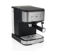 Princess 249441 - Machine à café avec mousseur à lait - 20 bar - noir Noir