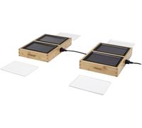 Princess 104040 électrique Barbecue de table noir, bambou