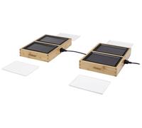 Princess 104040 électrique Barbecue de table noir, bambou