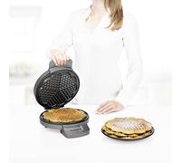 Princess 132380 Gaufrier gris métalisé