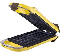 Princess 132400 Gaufrier Flip pour gaufres rectangulaires 700W antidérapant jaune