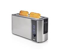 Grille-pain Princess 142353 - Fente très profonde - Acier inoxydable - 1000 W