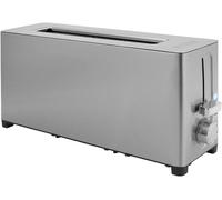 Princess 142401 Grille-pain à fente large avec grille spéciale viennoisieries acier inoxydable