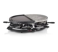 Princess 162710 Appareil à raclette - Oval Stone Grill Party 8
