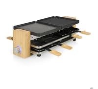 Appareil à raclette multifonction Princess Pure 8 noir - 8 personnes - Thermostat réglable - 1 300 W