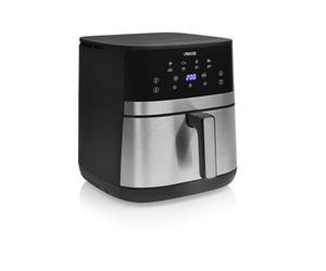 Princess 182474 Unique 7 L Autonome 2300 W Friteuse d'air chaud Noir, Acier inoxydable