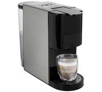 Princess 249451 Machine à capsules argent, noir compatible pad E.S.E, One Touch