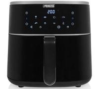 Princess Airfryer numérique 6 L - Ecran tactile LED - 1500 W - 8 programmes - Cuisson plus saine - Sans huiles - Noir - 182244