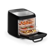 Princess Airfryer Oven Vision, Capacité 12,6 L, Puissance 1800 W, Four À Air Chaud Multifonction avec Fenêtre, Nettoyage Facile, 01.182288.01.001