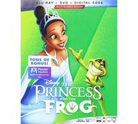 The Princess and the Frog – Disney – Blu-ray + DVD – Pack 2 – AC-3/Dolby Digital – Éd. USA