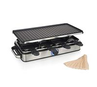 Princess Appareil à raclette 162645 pour 8 personnes avec grill Deluxe