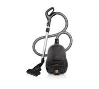 Princess Aspirateur avec Sac Airmotion Pro, 800W, 21 kPa, Filtres HEPA et Parfum, Silencieux 68 DB, Rayon d’Action 12 m, Tube télescopique, Enrouleur Automatique, 01.336090.01.001