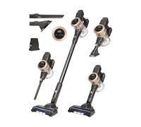 Princess aspirateur Balai - 27 kPa - 45 Min - 2-en-1 - Moteur BLDC - Spécialement conçu pour Les Poils d'animaux - sans Fil - sans Sac - Léger - 3 Vitesses - Accessoires Inclus - 339395