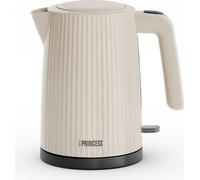 Princess Bouilloire Wave, 1,7L, 360° sans fil, 2200W, sans BPA, protection contre l'ébullition à sec & la surchauffe, indicateur de niveau d'eau, filtre amovible, 236048