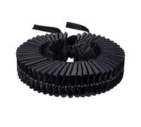 PRINCESS BRIDE Elizabeth Collier à volants en perles faites à la main - Accessoire de costume de clown de la Renaissance pour Pâques, bal masqué - Accessoire de costume de clown pour Halloween et