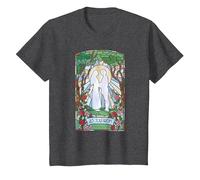 Princess Bride Westley and Buttercup Stained Glass Movie T-Shirt, Enfant, Chiné Foncé, 4 Ans