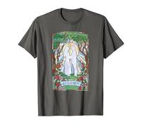 Princess Bride Westley and Buttercup Stained Glass Movie T-Shirt, Homme, Asphalte, S