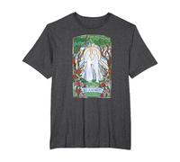 Princess Bride Westley and Buttercup Stained Glass Movie T-Shirt, Homme Grandes Tailles, Chiné Foncé, 4X Tall