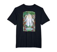 Princess Bride Westley and Buttercup Stained Glass Movie T-Shirt, Homme Grandes Tailles, Noir, 4X Tall