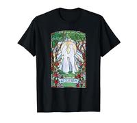 Princess Bride Westley and Buttercup Stained Glass Movie T-Shirt, Homme, Noir, L