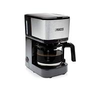 Princess Cafetière filtre Compact 8 – 8 tasses, 0,75 L, filtre permanent – Noir