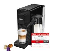 Princess Capsule and Latte Pro Machine à Café à Capsules, Compatible Nespresso, Lait Automatique, 20 Bars, 1400W, Sans BPA, Pièces Lavables, Arrêt Automatique, 01.249455.01.001