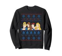 Princess Christmas Faces Sweatshirt