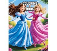 Princess Coloring Book: Lina and Lyla