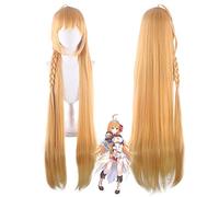Princess Connect! Re: plongée pecorine longue perruque Cosplay Costume résistant à la chaleur cheveux synthétiques Pecoriinu femmes Cosplay perruques
