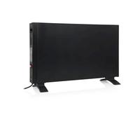 Princess Convecteur intelligent portable 348320 ¿ Radiateur panneau mobile, thermostat réglable, écran LED ¿ Noir