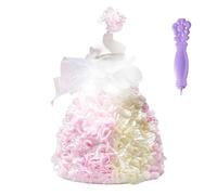 Princess Craft Kit - Creative Handmade Art Set, Princess Mannequin Craft Activity for Kids, Fun Educational Fabric & PP Material Kit for Boys and Girls, Perfect for Home, School, Indoor Play