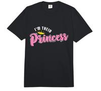 Princess Crown, Je suis Leur Princesse Comfort Colors Adult Heavyweight T-Shirt